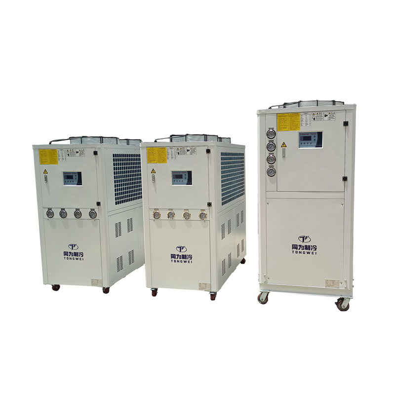 Sistema di raffreddamento efficiente: refrigeratore raffreddato ad aria industriale da 8 tonnellate