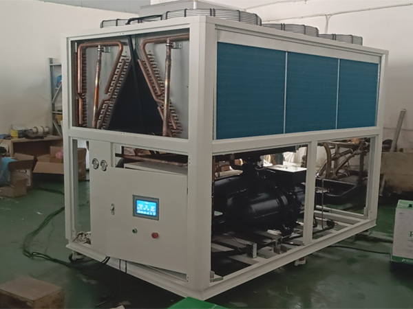 Qual è la differenza tra il refrigeratore a spirale raffreddato ad aria e il refrigeratore a vite raffreddato ad aria?