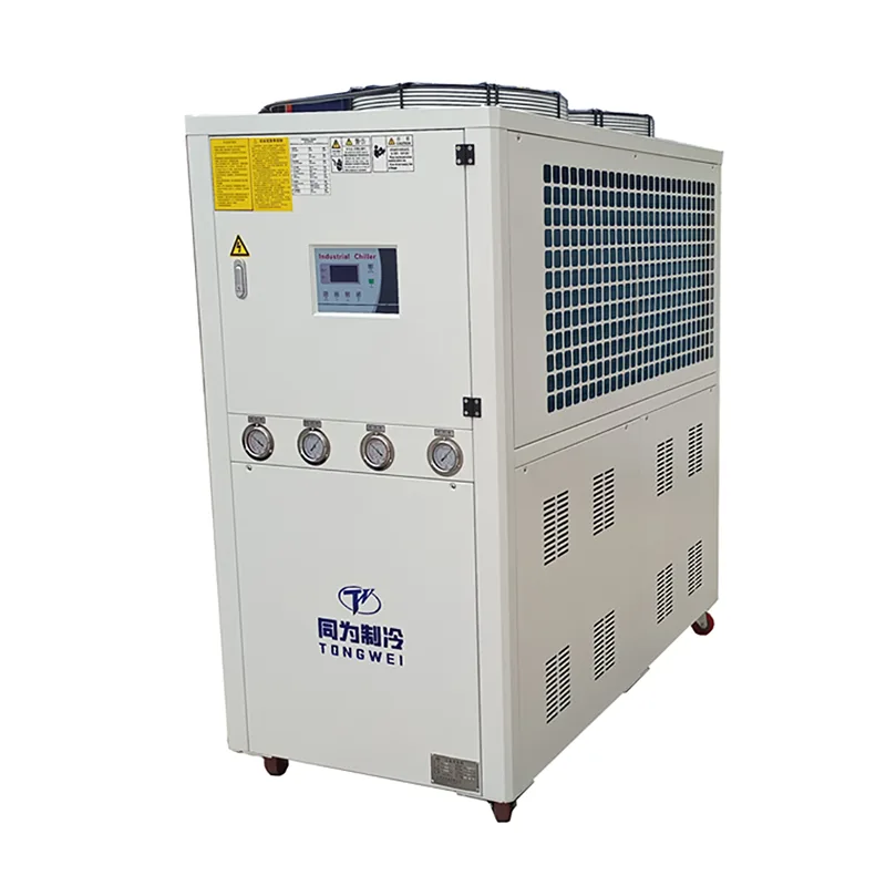 refrigeratore d'acqua 5HP 15KW per la produzione di sapone e detersivi